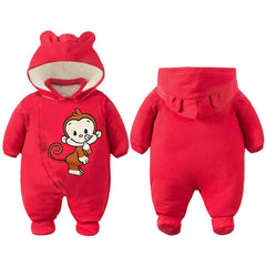 Winter Baby Romper