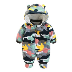 Winter Baby Romper