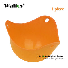 WALFOS FOOD GRADE Flexibe Silicone Egg Poacher Cook Poach Pods Kitchen Tool Baking Poached Cup egg kitchen cooking tools