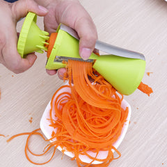 4 Blade Replaceable Vegetable Spiral Slicer Cutter Vegetable