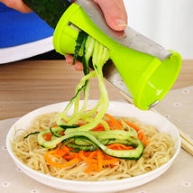 4 Blade Replaceable Vegetable Spiral Slicer Cutter Vegetable